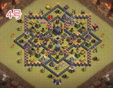 部落冲突怎么打满九[图1]