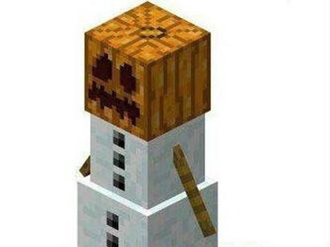 我的世界怎么造雪傀儡