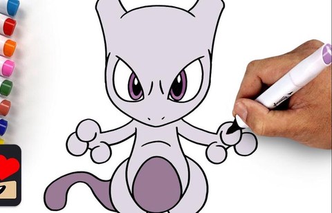 神奇宝贝超梦长什么样