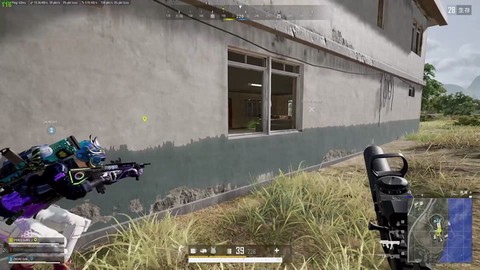 绝地求生怎么穿窗户